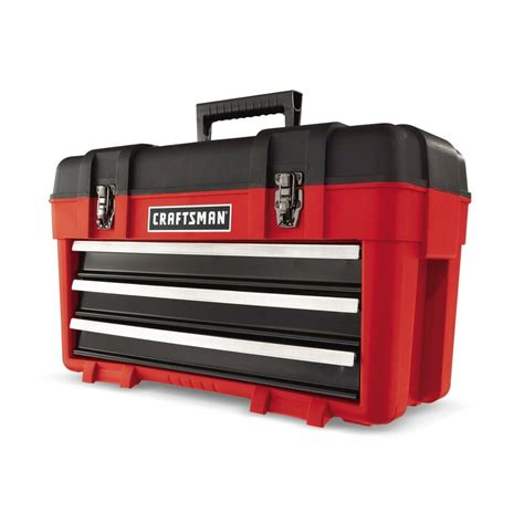 craftsman grey metal tool box with sliding drawers|craftsman 3 tier tool chest.